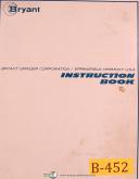 Bryant-Bryant 3216 N Series, Internal Grinder Machine Operation Maintenance Manual 1977-3216-01